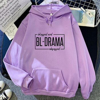 Funny Bl Drama Lovers Club Hoodie KinnPorsche The Series Hoodie Зима Жени/Мъже Пролет/Есен Суичър Harajuku Sudaderas