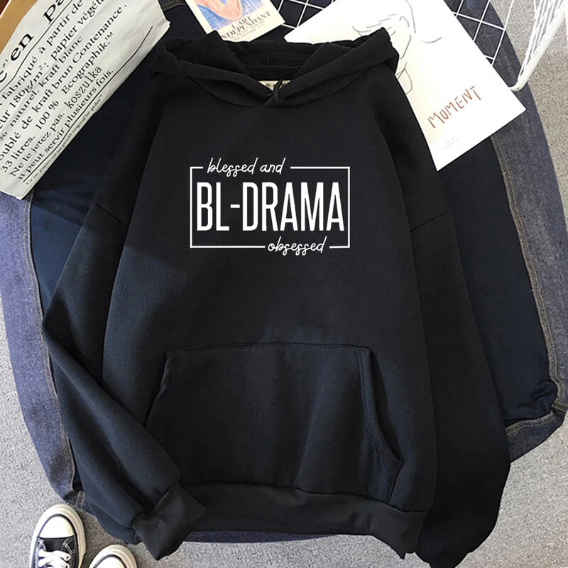 Smieklīgs Bl Drama Lovers Club Hoodie KinnPorsche Sērija Hoodies ziemas sievietēm/vīriešiem pavasara/rudens sporta krekls Harajuku Sudaderas