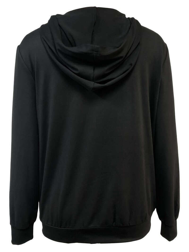 Γυναικείες μπλούζες με φούτερ με γοτθικό στάμπα με κουκούλα casual μακρυμάνικα πλεκτά μπλουζάκια γυναικεία φθινοπωρινά χειμωνιάτικα πουλόβερ