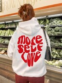 Περισσότερα Self Love Hoodie Pinterest Hoodie Tumblr Φούτερ Positive Φούτερ Αισθητική κουκούλα Cozy Sweat
