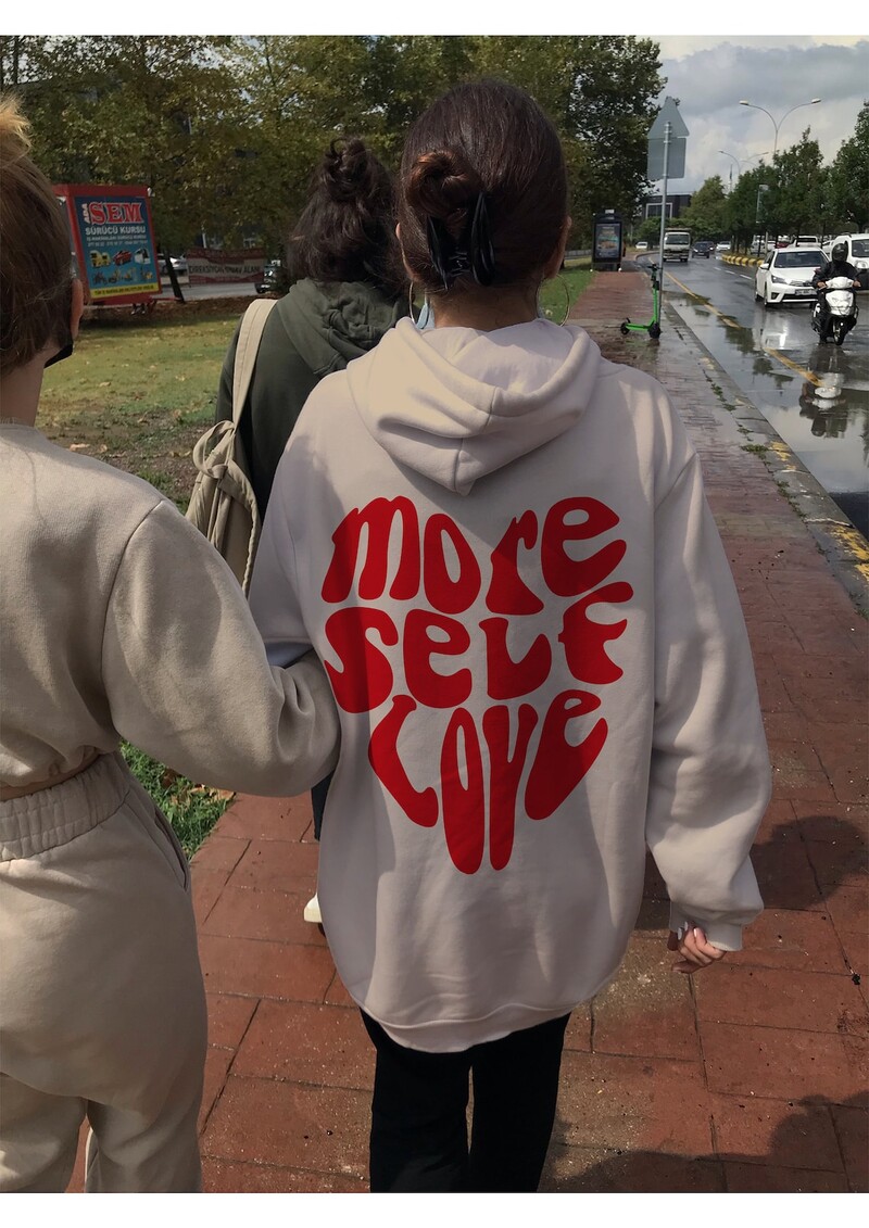 Περισσότερα Self Love Hoodie Pinterest Hoodie Tumblr Φούτερ Positive Φούτερ Αισθητική κουκούλα Cozy Sweat
