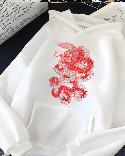 Hirsionsan Vintage Dragon Graphic Print Hoodies Γυναικεία Υπερμεγέθη αθλητικά Γυναικεία φούτερ Streetwear Fleece Γυναικεία ρούχα