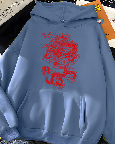 Hirsionsan Vintage Dragon Graphic Print Hoodies Γυναικεία Υπερμεγέθη αθλητικά Γυναικεία φούτερ Streetwear Fleece Γυναικεία ρούχα