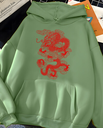 Hirsionsan Vintage Dragon Graphic Print Hoodies Γυναικεία Υπερμεγέθη αθλητικά Γυναικεία φούτερ Streetwear Fleece Γυναικεία ρούχα