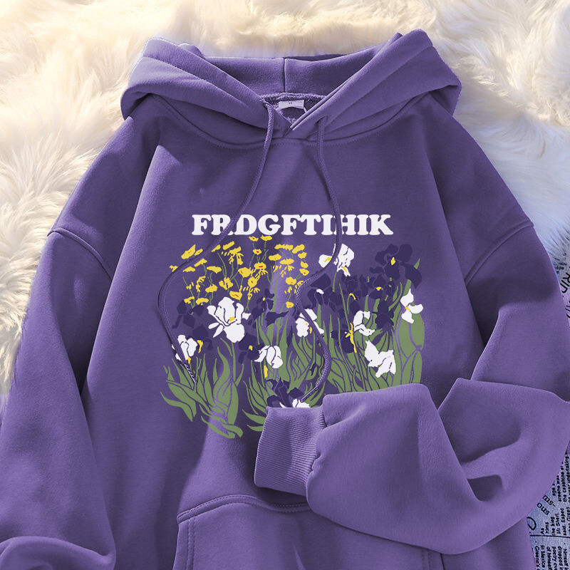 2023 Φθινόπωρο και Χειμώνας Γυναικεία Μόδα Πουλόβερ Commuter Παχύ με κουκούλα Φαρδιά Χαλαρή Άνετη, Ευέλικτη Πουλόβερ