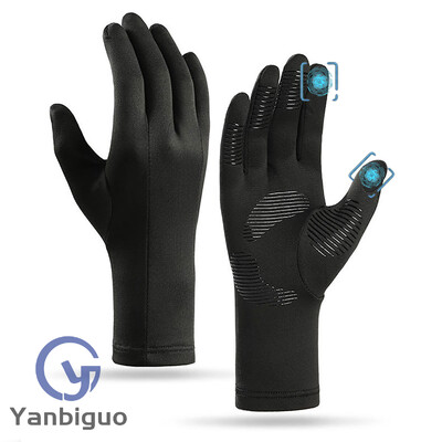 Ski Gloves Liners Θερμικά γάντια με οθόνη αφής, Κοστούμι για άνδρες και γυναίκες που κάνουν ποδήλατο και λεπτά και ελαφριά χειμερινά γάντια για τρέξιμο