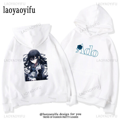 Ado Fashion Unisex Graphic Hoodie Ανδρικά Γυναικεία Άνοιξη και Φθινόπωρο σε εξωτερικούς χώρους Μακρυμάνικα αισθητικά μπλουζάκια Φούτερ Streetwear