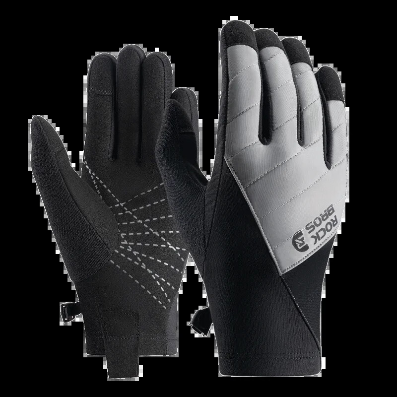 Γάντια ποδηλάτου ROCKBROS Αναπνεύσιμη Αντιολισθητική Οθόνη Αφής Ποδηλασίας Χειμερινή Θερμική Θερμική Ολόσωμη Γάντια Ιππασίας