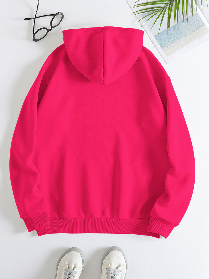 Μοντέρνο και ευέλικτο, άνετο και χαλαρή υφή, μοντέρνο φούτερ για όλες τις εποχές, casual style print με γράμματα