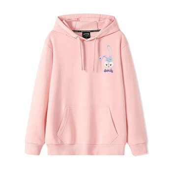 2024 Cartoon Disney Star Delu Bear Rabbit πουλόβερ Ζευγάρι Απλό και Casual Loose Παλτό πουλόβερ με κουκούλα με κουκούλα