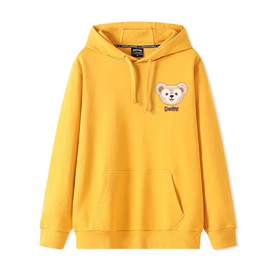 2024. gada multfilmas Disneja zvaigzne Delu Bear Rabbit Pāra džemperis Vienkāršs un ikdienišķs, brīvs Labākā drauga kleita Džempera mētelis ar kapuci