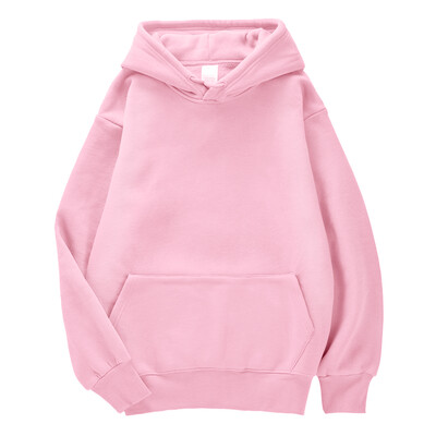 Μόδα Γυναικείες Ανδρικές Βαμβακερές μασίφ Φούτερ Ζεστό Fleece Oversize Φούτερ Φθινοπωρινό Casual Street Τσέπη Αθλητικά Ρούχα Ζευγάρι