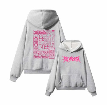 Stray Kids Hoodie Rock Star Merch Hoodie Kpop Μακρυμάνικο Hoodie Stray Kids Rock Elements Streetwear