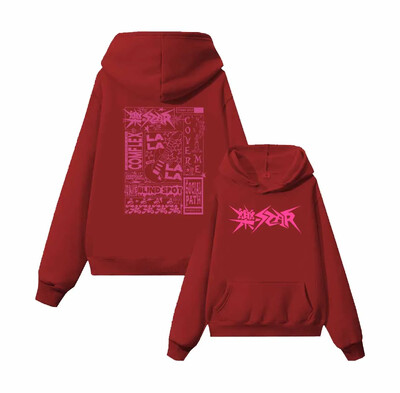 Stray Kids Hoodie Rock Star Merch Hoodie Kpop Μακρυμάνικο Hoodie Stray Kids Rock Elements Streetwear