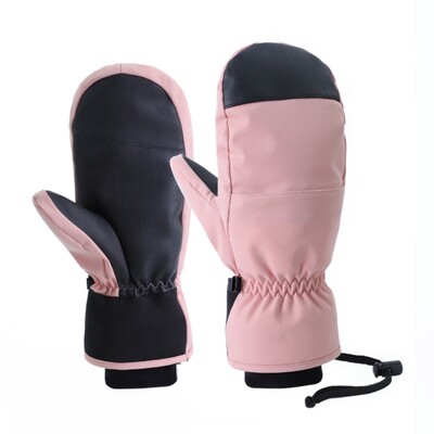 2024 Mănuși de schi pentru zăpadă de iarnă pentru bărbați și femei, impermeabile, rezistente la vânt, cu ecrane tactile, pentru vreme rece, alergare, ciclism, snowboarding