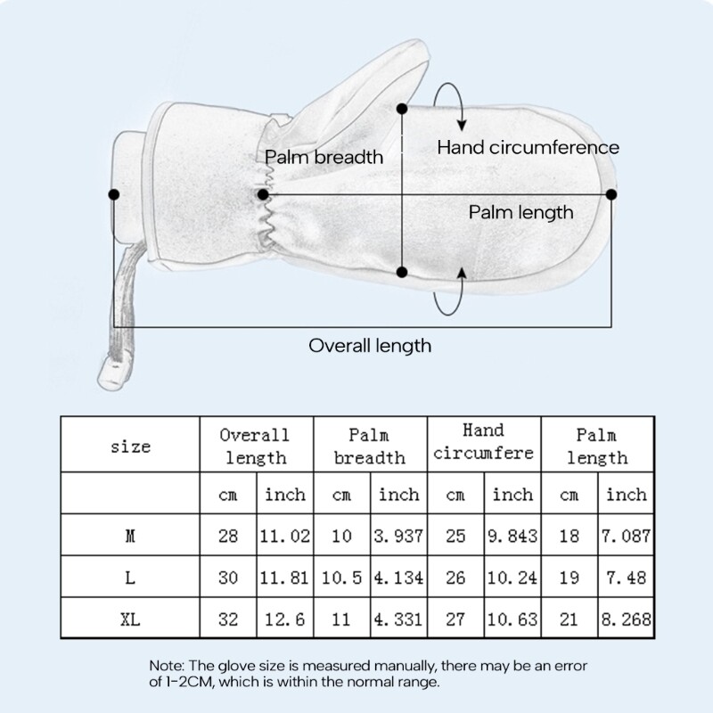 2024 Mănuși de schi pentru zăpadă de iarnă pentru bărbați și femei, impermeabile, rezistente la vânt, cu ecrane tactile, pentru vreme rece, alergare, ciclism, snowboarding