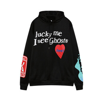 Oversized Goth Hoodie Streetwear Φθινοπωρινό Y2K Goth Punk Harajuku Alphabet Hoodie με εμπριμέ βελούδινο γυναικείο casual φαρδύ φούτερ