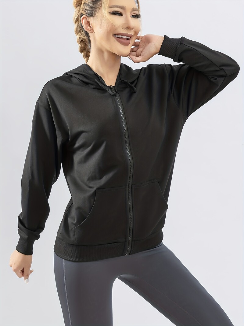 Kapuča mētelis sieviešu pavasara un rudens rāvējslēdzējs korejiešu slinks vējš biezs ar kapuci 2024 jauns sprādzienbīstams jaciņš plāns rudens