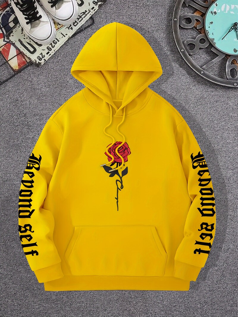 Umjetničke majice s kapuljačom s ružičastim slovima Ležerne ulične ženske majice s kratkim rukavima Udobni pulover od flisa s okruglim izrezom Široka ženska odjeća