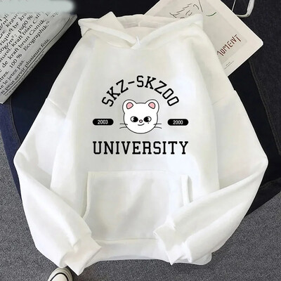2024 Φθινόπωρο/Χειμώνας Kpop Αδέσποτα Παιδικά Hoodie Plus Size Γυναικεία Kawaii Plus Size Street Apparel Harajuku Χειμερινό φούτερ Skz