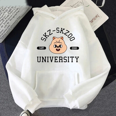 2024 Φθινόπωρο/Χειμώνας Kpop Αδέσποτα Παιδικά Hoodie Plus Size Γυναικεία Kawaii Plus Size Street Apparel Harajuku Χειμερινό φούτερ Skz