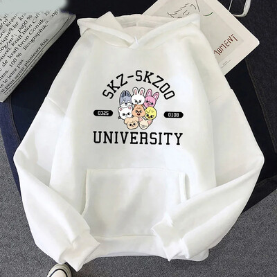 2024 Φθινόπωρο/Χειμώνας Kpop Αδέσποτα Παιδικά Hoodie Plus Size Γυναικεία Kawaii Plus Size Street Apparel Harajuku Χειμερινό φούτερ Skz