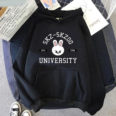 2024 Φθινόπωρο/Χειμώνας Kpop Αδέσποτα Παιδικά Hoodie Plus Size Γυναικεία Kawaii Plus Size Street Apparel Harajuku Χειμερινό φούτερ Skz