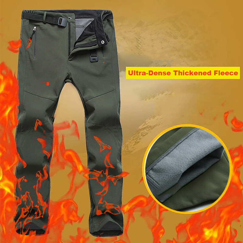 LNGXO Fleece Sieviešu Bikses Ziemas Siltas Ūdensizturīgas Āra Soft Shell Bikses Kempings Pārgājieni Slēpošana Alpīnisma lietus bikses