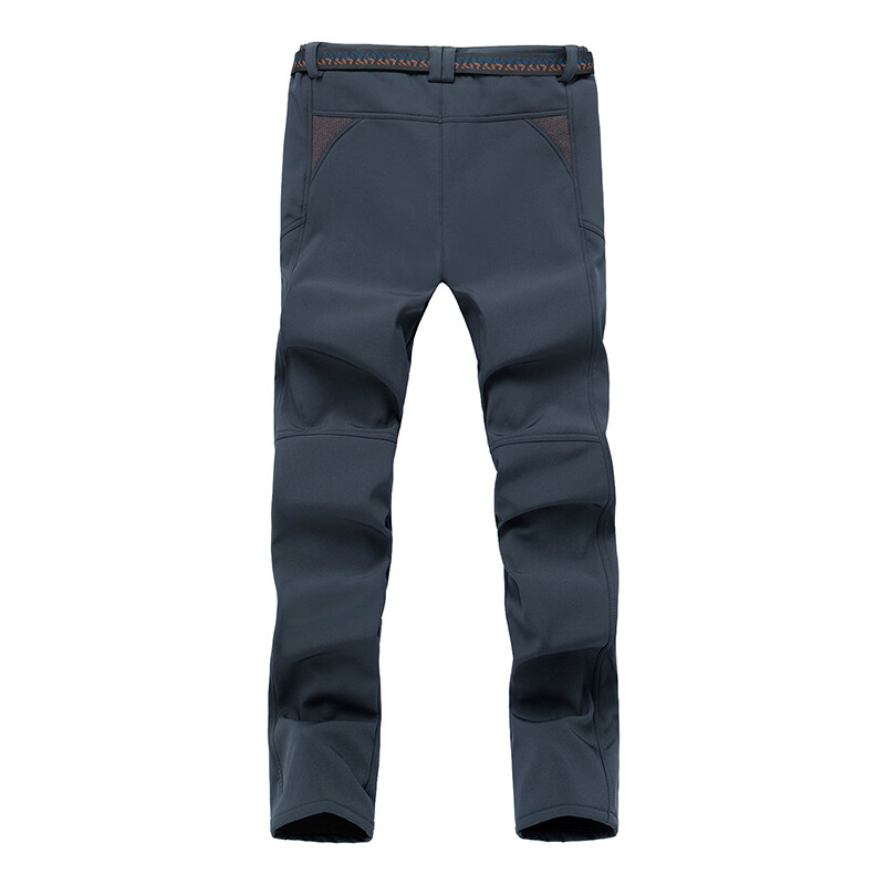 LNGXO sieviešu ziemas termiskās flīsa bikses pārgājieni pārgājieni kempings slēpošana ūdensizturīgas bikses āra mīksta apvalka siltas biezas lietus bikses