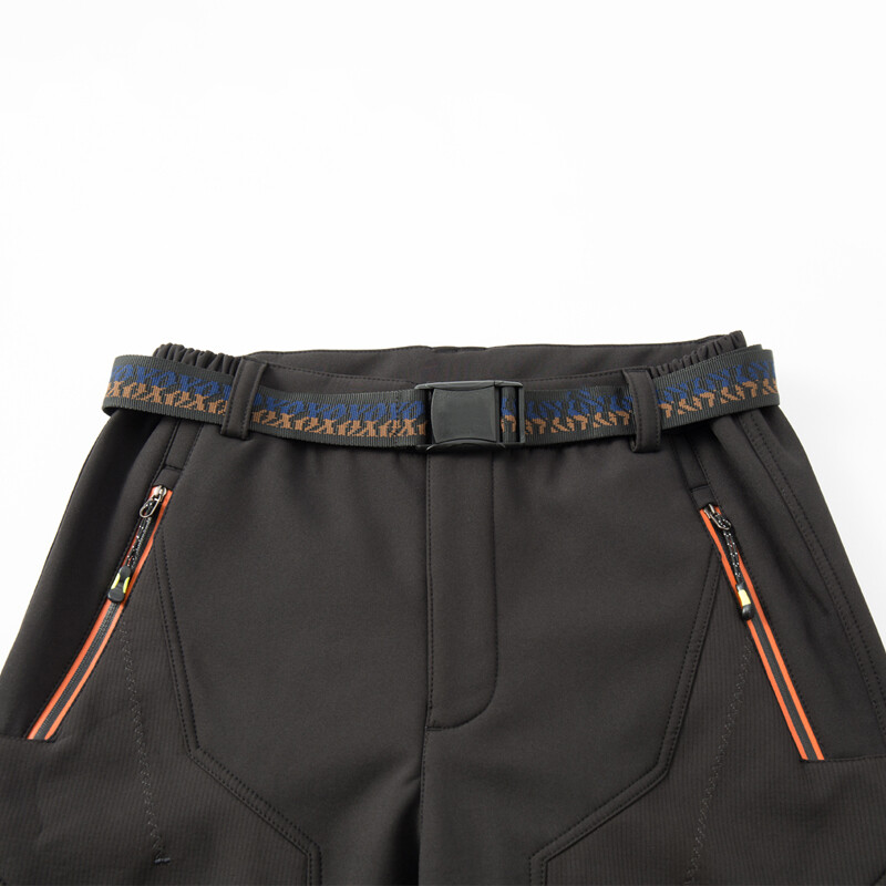 LNGXO sieviešu ziemas termiskās flīsa bikses pārgājieni pārgājieni kempings slēpošana ūdensizturīgas bikses āra mīksta apvalka siltas biezas lietus bikses