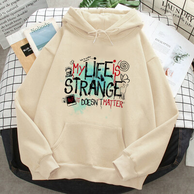 Hanorace Life Is Strange femei Kawaii japonez Fleece hanorace pulls feminin streetwear pulls