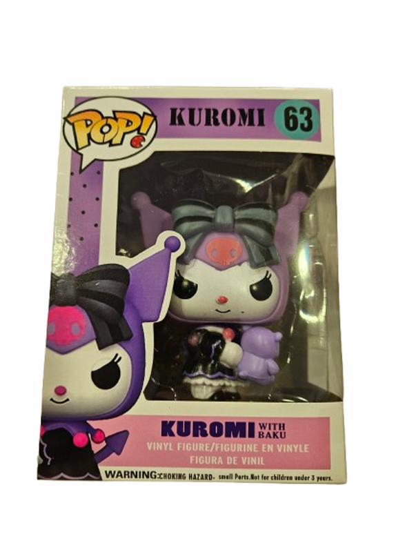 Фигурка 63, Тип Kuromi, Пластмасова, 10 см