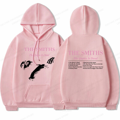 The Smiths Ženske modne majice s kapuljačom Y2k Sweatshirts Trenirke Rock Band Sweatshirts Kaputi Sportska odjeća Trenirke Dugih rukava Hoodies