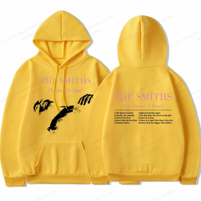 The Smiths Ženske modne majice s kapuljačom Y2k Sweatshirts Trenirke Rock Band Sweatshirts Kaputi Sportska odjeća Trenirke Dugih rukava Hoodies