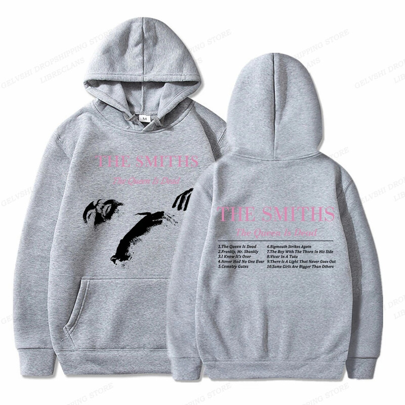 The Smiths Ženske modne majice s kapuljačom Y2k Sweatshirts Trenirke Rock Band Sweatshirts Kaputi Sportska odjeća Trenirke Dugih rukava Hoodies