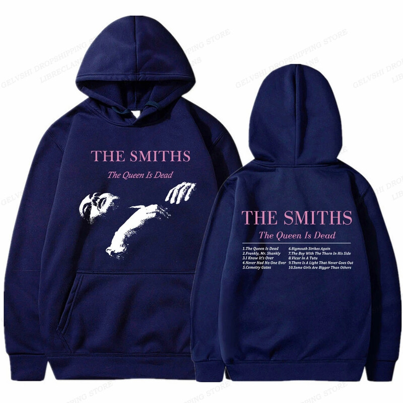 The Smiths Ženske modne majice s kapuljačom Y2k Sweatshirts Trenirke Rock Band Sweatshirts Kaputi Sportska odjeća Trenirke Dugih rukava Hoodies