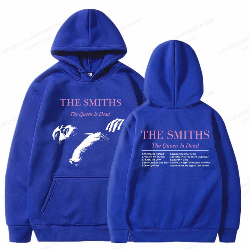 The Smiths Ženske modne majice s kapuljačom Y2k Sweatshirts Trenirke Rock Band Sweatshirts Kaputi Sportska odjeća Trenirke Dugih rukava Hoodies