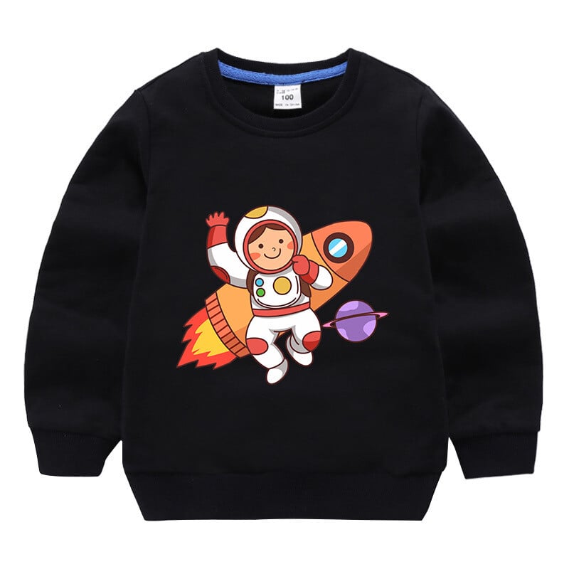 sărbători copii îmbrăcăminte de performanță astronaut îmbrăcăminte pentru copii băieți hanorac roșu tricou băiat îmbrăcăminte exterioară pulover pentru copii