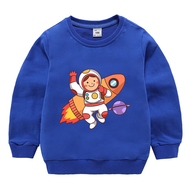 sărbători copii îmbrăcăminte de performanță astronaut îmbrăcăminte pentru copii băieți hanorac roșu tricou băiat îmbrăcăminte exterioară pulover pentru copii