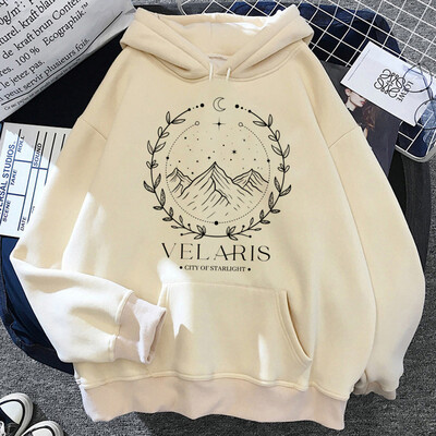 Acotar качулки жени Kawaii аниме Fleece пот y2k суичъри дамски аниме пуловер