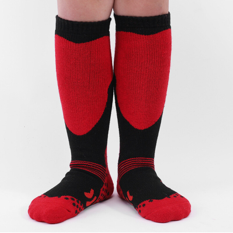 Dječje skijaške čarape Performance Podebljani ručnik za upijanje znoja Tople skijaške čarape za sportove na otvorenom, planinarenje, planinarenje