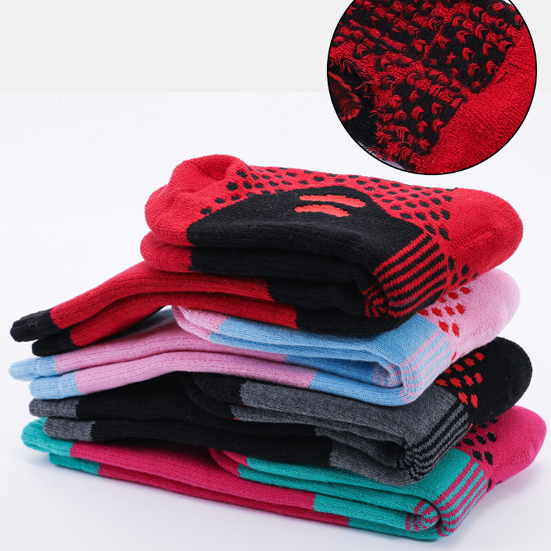 Dječje skijaške čarape Performance Podebljani ručnik za upijanje znoja Tople skijaške čarape za sportove na otvorenom, planinarenje, planinarenje