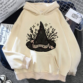 Witch Magic majice s kapuljačom ženske y2k estetske 2023. majica dugih rukava Kawaii pulover ženski trenirke u korejskom stilu