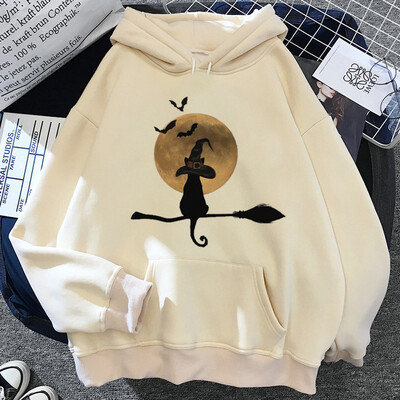 Witch Magic majice s kapuljačom ženske y2k estetske 2023. majica dugih rukava Kawaii pulover ženski trenirke u korejskom stilu