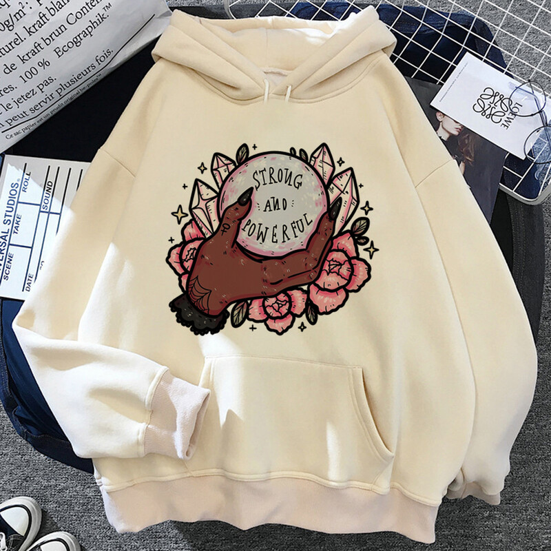 Witch Magic majice s kapuljačom ženske y2k estetske 2023. majica dugih rukava Kawaii pulover ženski trenirke u korejskom stilu