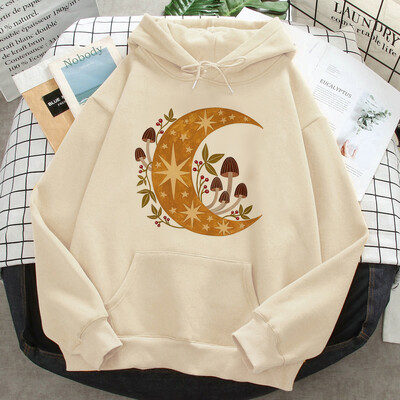 Witch Triple Moon Gothic Sun hoodies naiste anime 2023 higi y2k graafiline riietus tõmbab naiste jaapani pullover