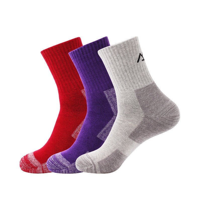 Lauko 2023 m. slidinėjimo žiema Coolmax medvilninės šiltos kojinės Greitai džiūstančios moteriškos žygiai slidinėjimo sportinės termo kojinės vyrams termokojinės