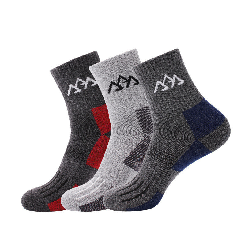 Lauko 2023 m. slidinėjimo žiema Coolmax medvilninės šiltos kojinės Greitai džiūstančios moteriškos žygiai slidinėjimo sportinės termo kojinės vyrams termokojinės