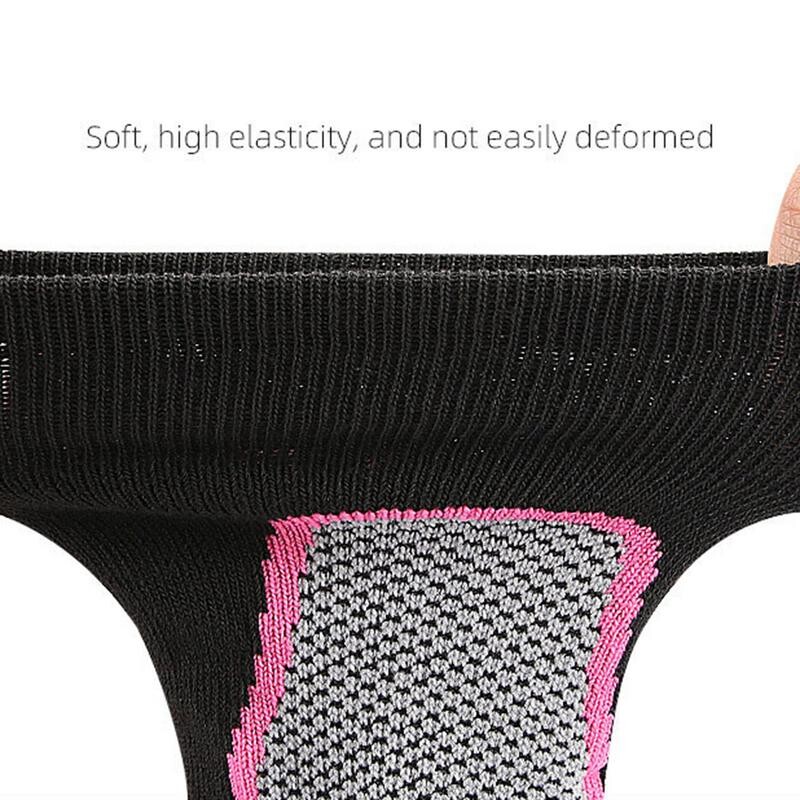 Șosete de snowboarding Șosete termoizolante anti-alunecare peste gambă Șosete termice respirabile, care absoarbe transpirația, cu uscare rapidă.