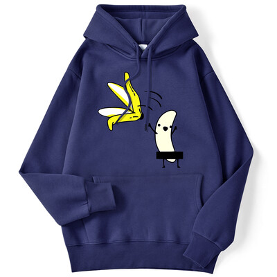 Utcai női pulóverek Vegyük le banánhéjunkat Vicces nyomdaruházat Kényelmes meleg pulóverek Női Aranyos Utcai ruhák